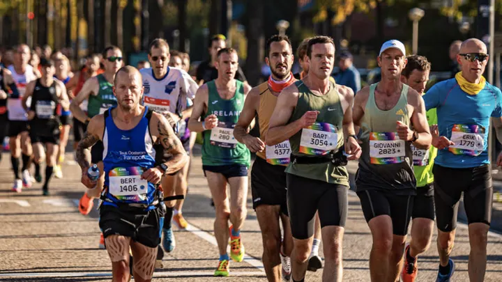Runners ASML Marathon Eindhoven